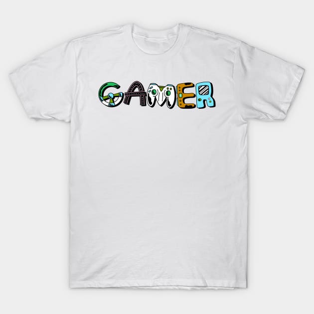 Gamer T-Shirt by aaallsmiles